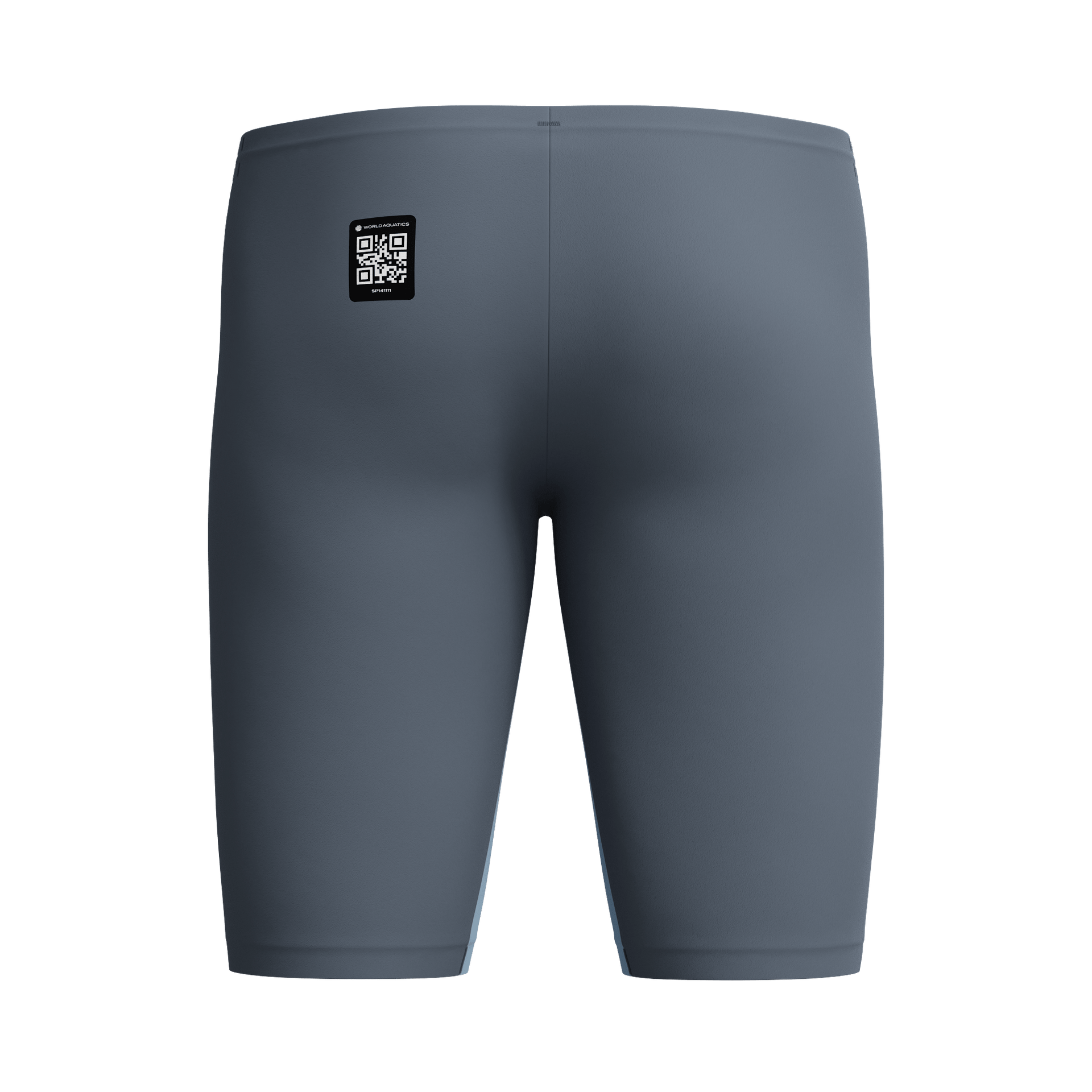 SPEEDO MENS FASTSKIN LZR PURE VALOR 2.0 JAMMER GREY LEAD / ACADIA BLUE - Grey