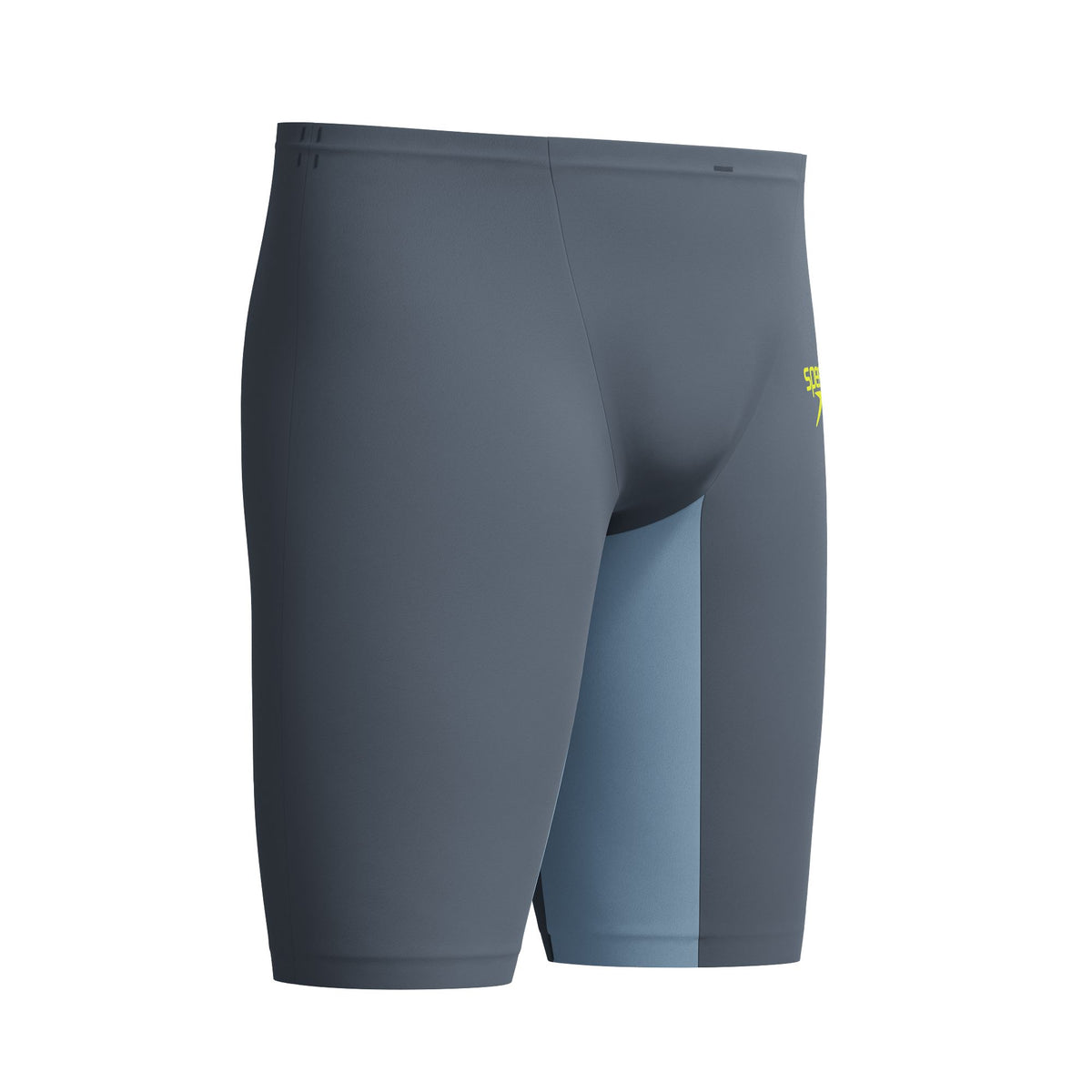 SPEEDO MENS FASTSKIN LZR PURE VALOR 2.0 JAMMER GREY LEAD / ACADIA BLUE