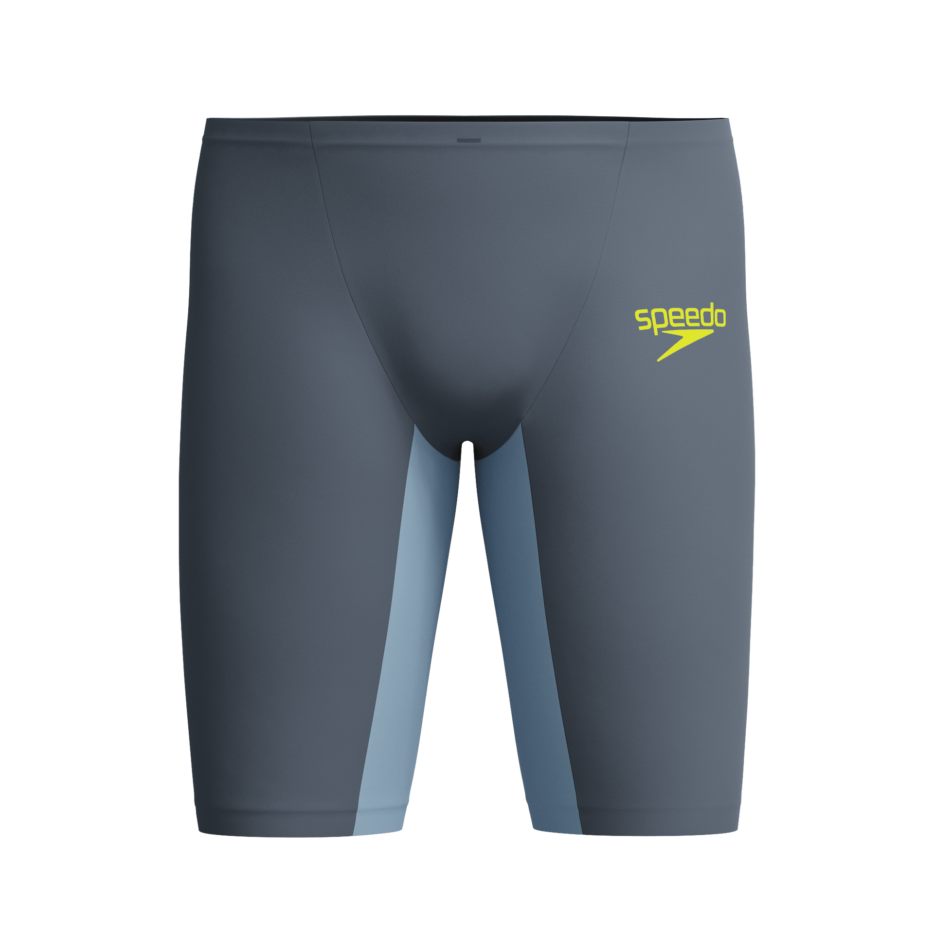 SPEEDO MENS FASTSKIN LZR PURE VALOR 2.0 JAMMER GREY LEAD / ACADIA BLUE - Grey