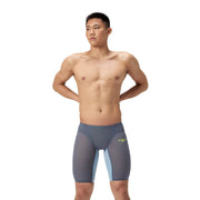 SPEEDO MENS FASTSKIN LZR PURE VALOR 2.0 JAMMER GREY LEAD / ACADIA BLUE