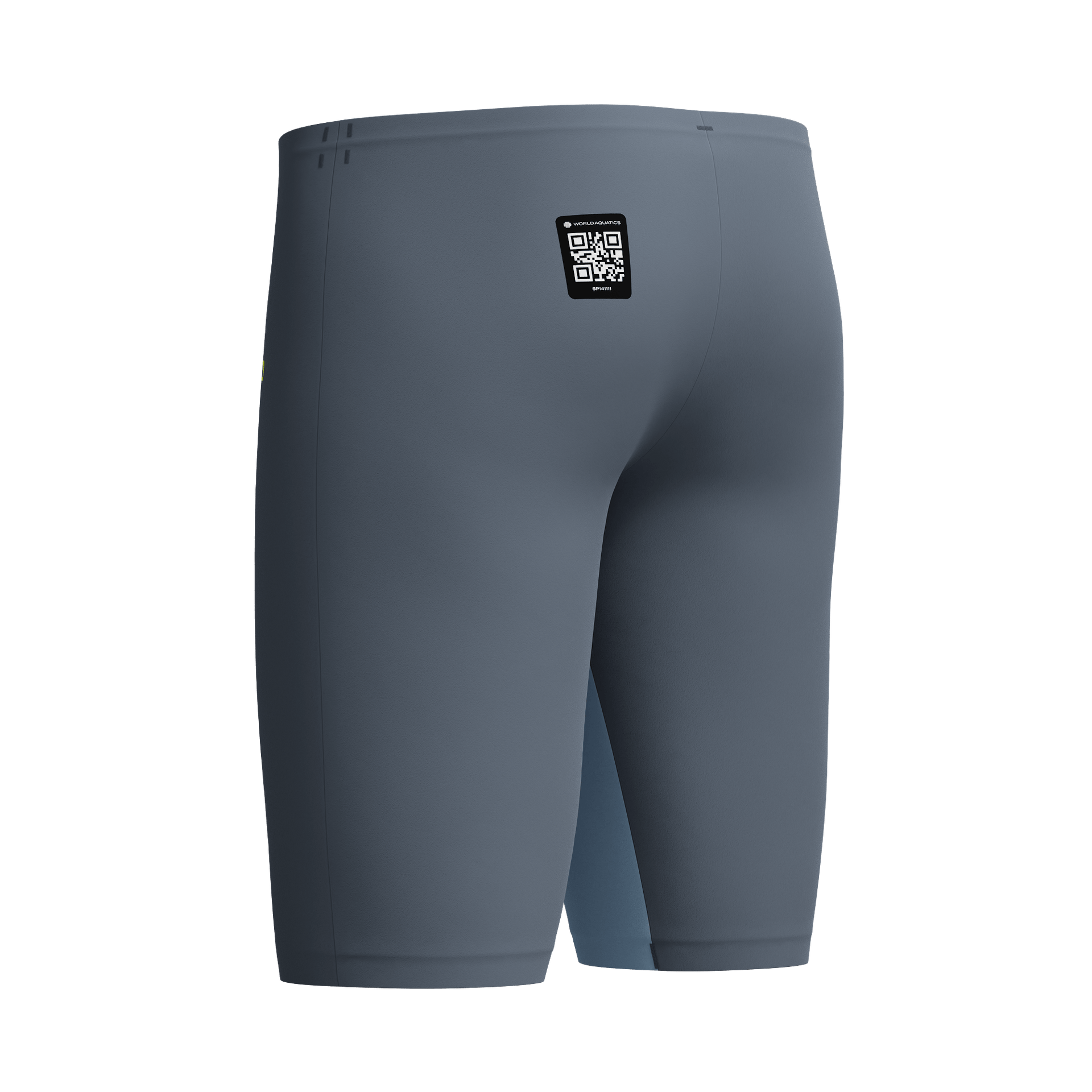 SPEEDO MENS FASTSKIN LZR PURE VALOR 2.0 JAMMER GREY LEAD / ACADIA BLUE - Grey