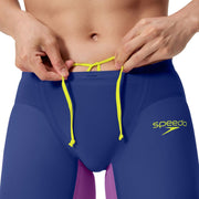 SPEEDO MENS FASTSKIN LZR PURE VALOR 2.0 JAMMER NOBLE NAVY / JELLY