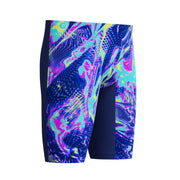 SPEEDO MENS FASTSKIN LZR PURE VALOR 2.0 JAMMER NOBLE NAVY / MORPHOSIS - Navy