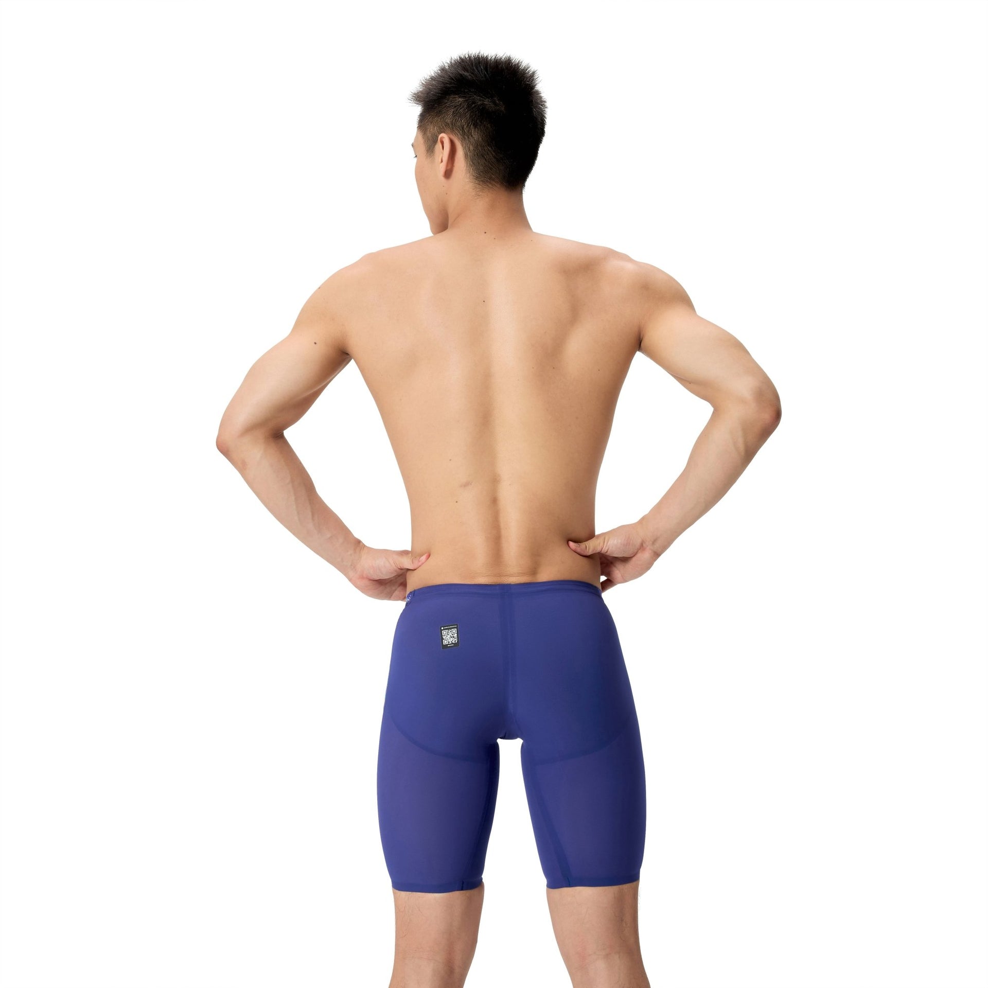 SPEEDO MENS FASTSKIN LZR PURE VALOR 2.0 JAMMER NOBLE NAVY / MORPHOSIS - Navy