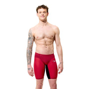 SPEEDO MENS FASTSKIN LZR PURE VALOR 2.0 JAMMER REGAL RED - Red