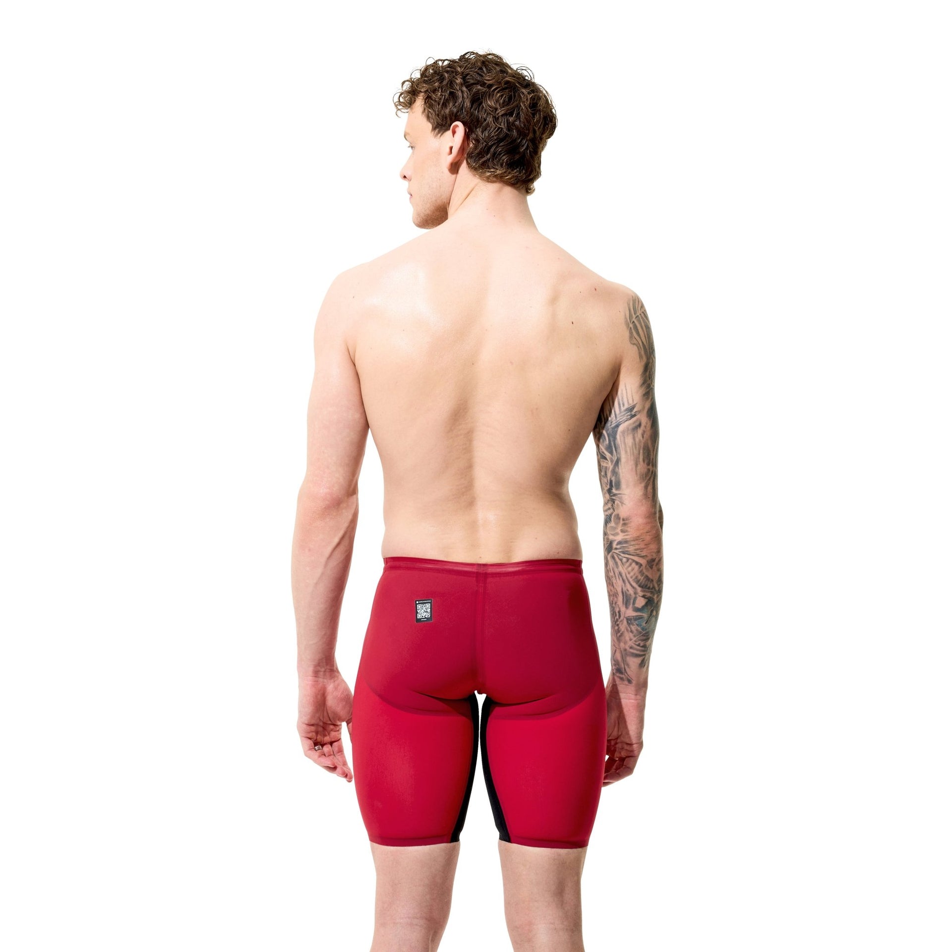 SPEEDO MENS FASTSKIN LZR PURE VALOR 2.0 JAMMER REGAL RED - Red