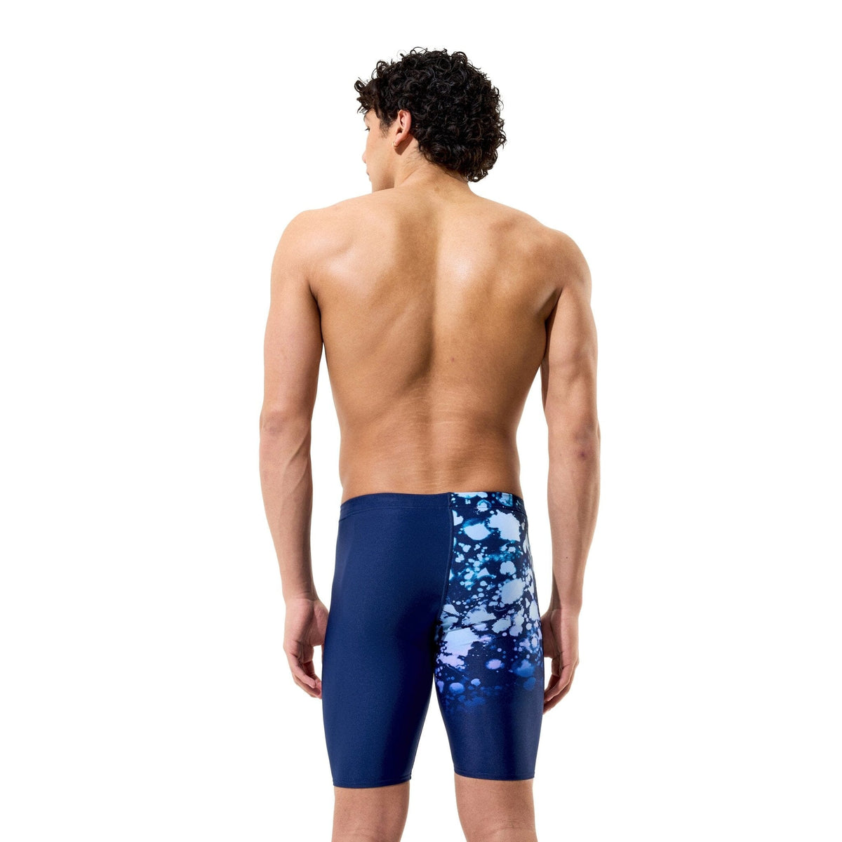 SPEEDO MENS PLACEMENT PRINTED JAMMER MOONGLOW SMOKE / NAVY