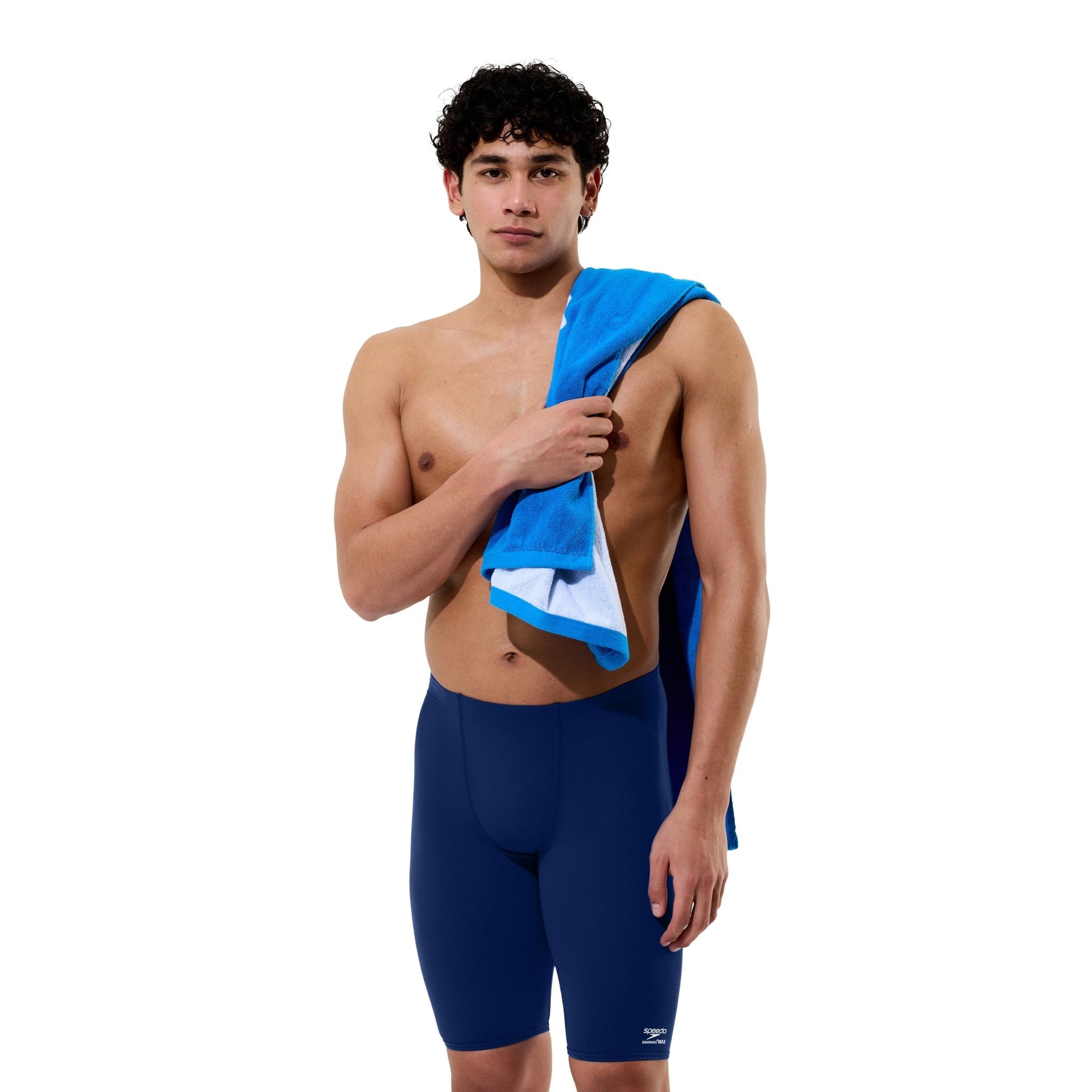 SPEEDO MENS SOLID ENDURANCE+ MAX JAMMER - Navy