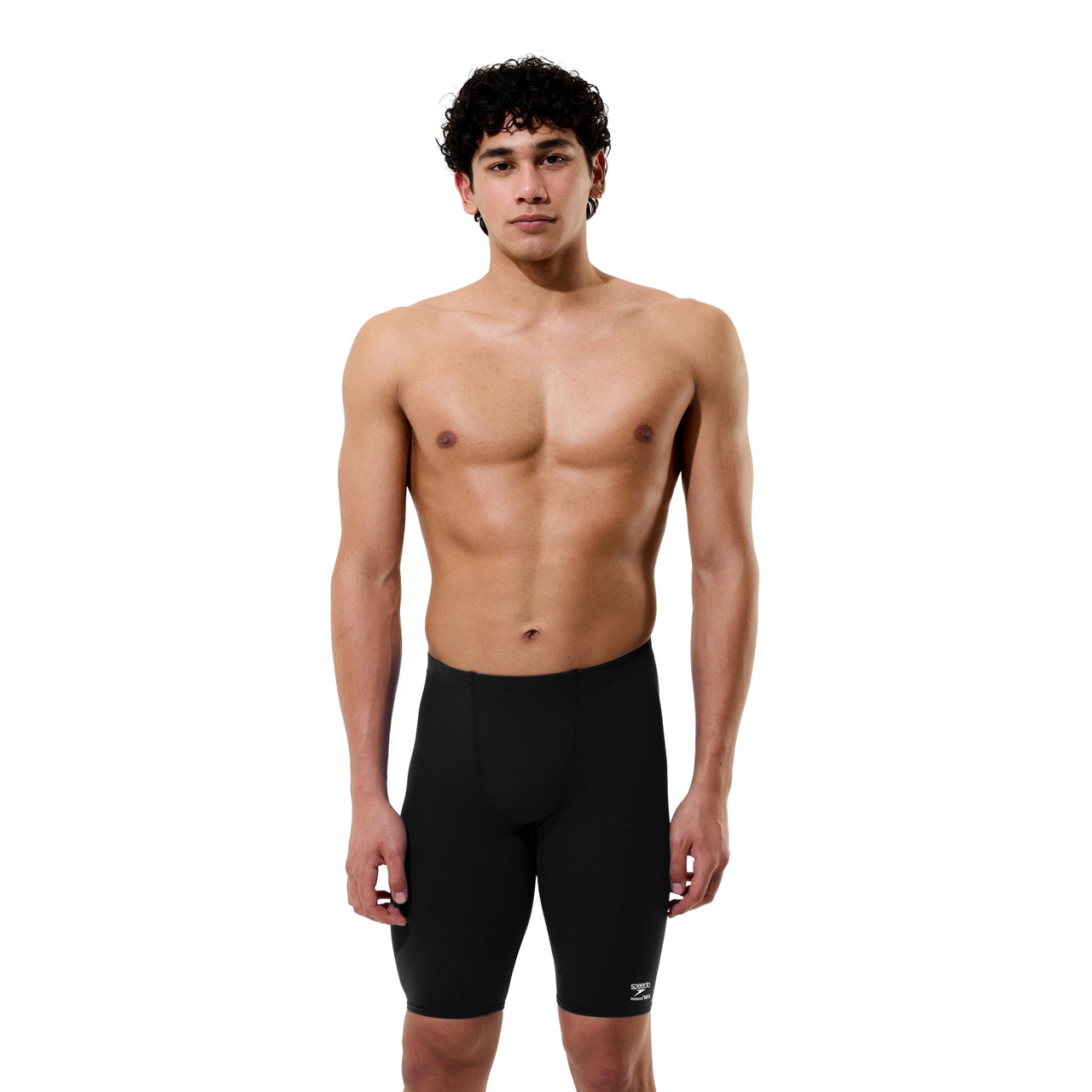 SPEEDO MENS SOLID ENDURANCE+ MAX JAMMER - Black