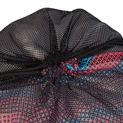 SPEEDO PRINTED MESH BAG BLACK/RED - Red