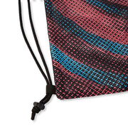 SPEEDO PRINTED MESH BAG BLACK/RED - Red