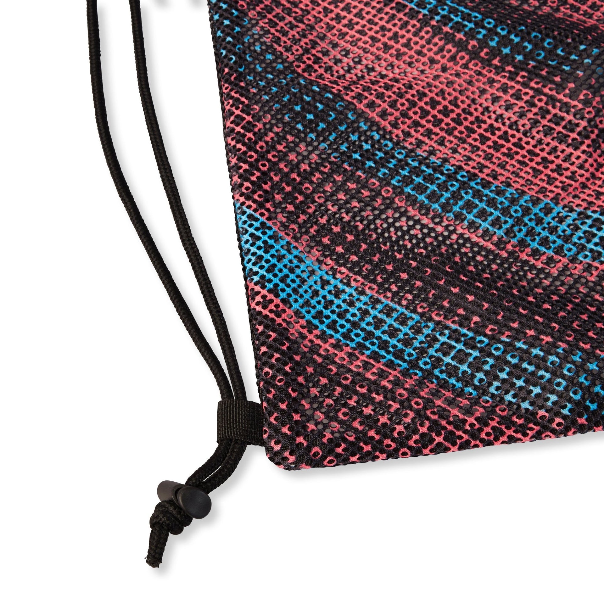SPEEDO PRINTED MESH BAG BLACK/RED - Red