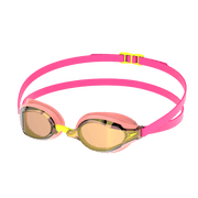 SPEEDO SPEEDSOCKET 2 GOLD MIRROR GOGGLES NEON MELON / VERMILLION - Pink