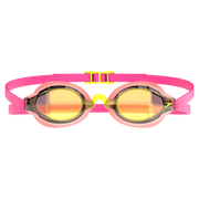 SPEEDO SPEEDSOCKET 2 GOLD MIRROR GOGGLES NEON MELON / VERMILLION - Pink