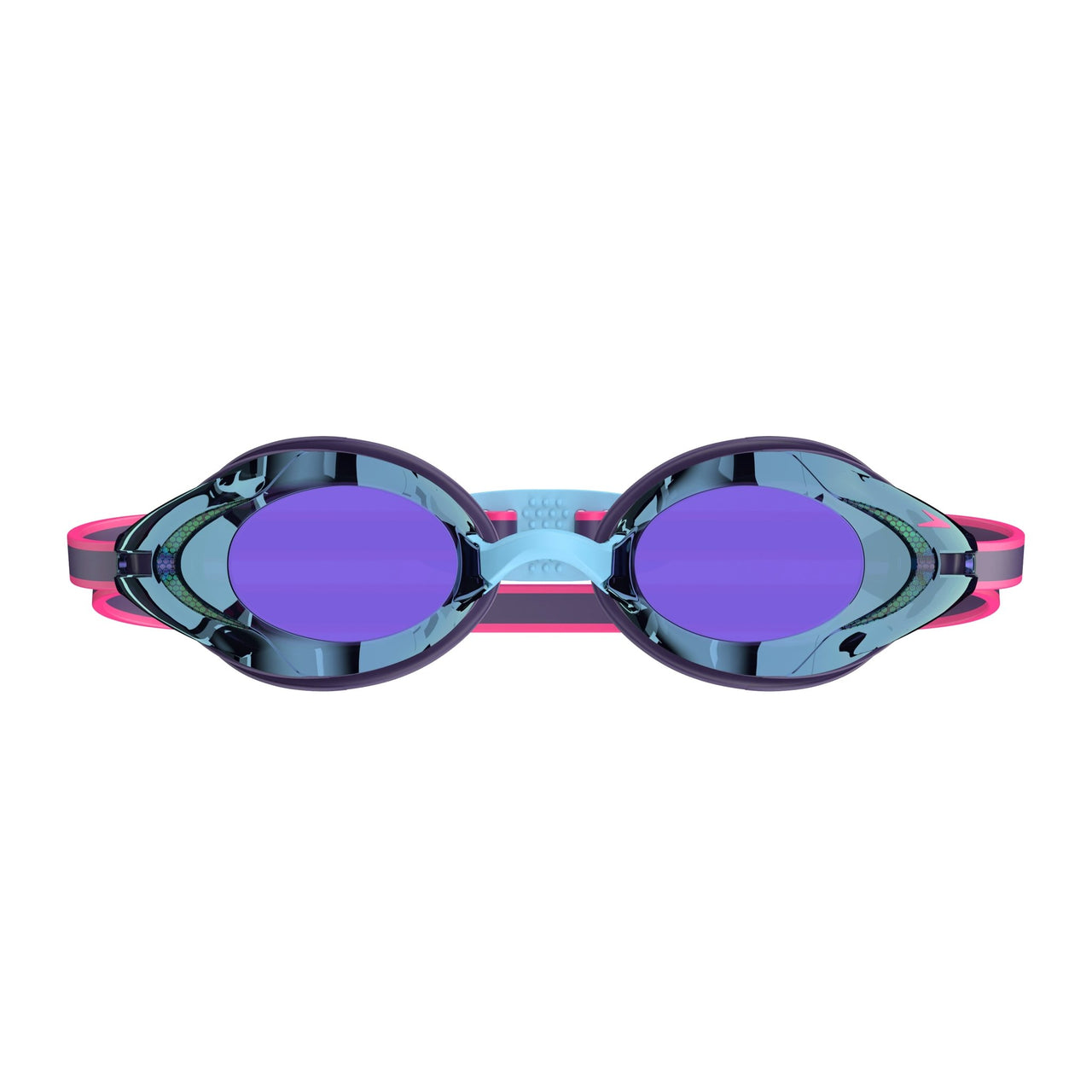 SPEEDO VANQUISHER 3.0 MIRROR GOGGLES ACAI PURPLE / SMOKE / IRIS - Purple