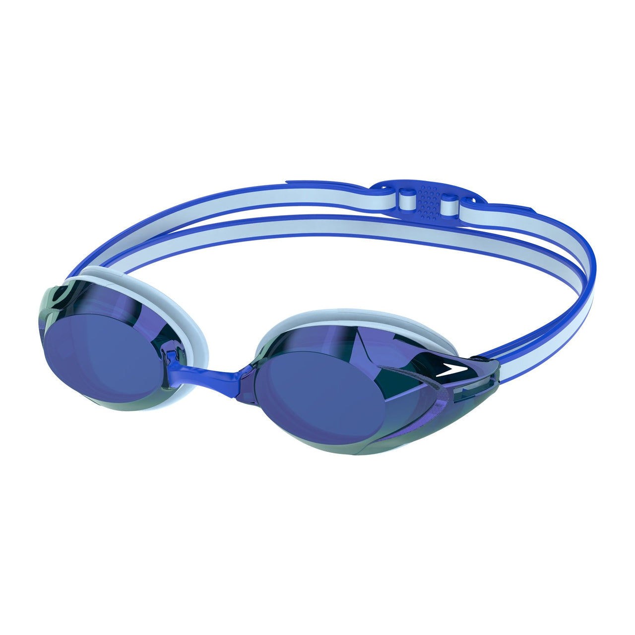 SPEEDO VANQUISHER 3.0 MIRROR GOGGLES COBALT/IRIS - Blue