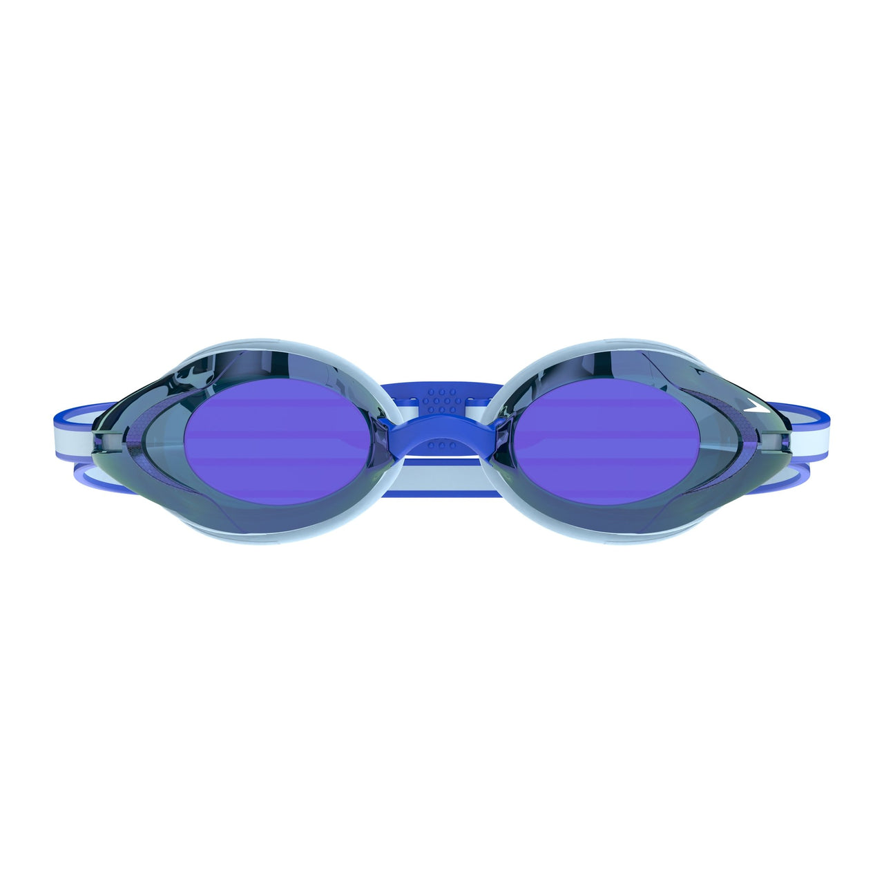 SPEEDO VANQUISHER 3.0 MIRROR GOGGLES COBALT/IRIS - Blue