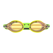 SPEEDO VANQUISHER 3.0 MIRROR GOGGLES HYPER-YELLOW/ABLAZE