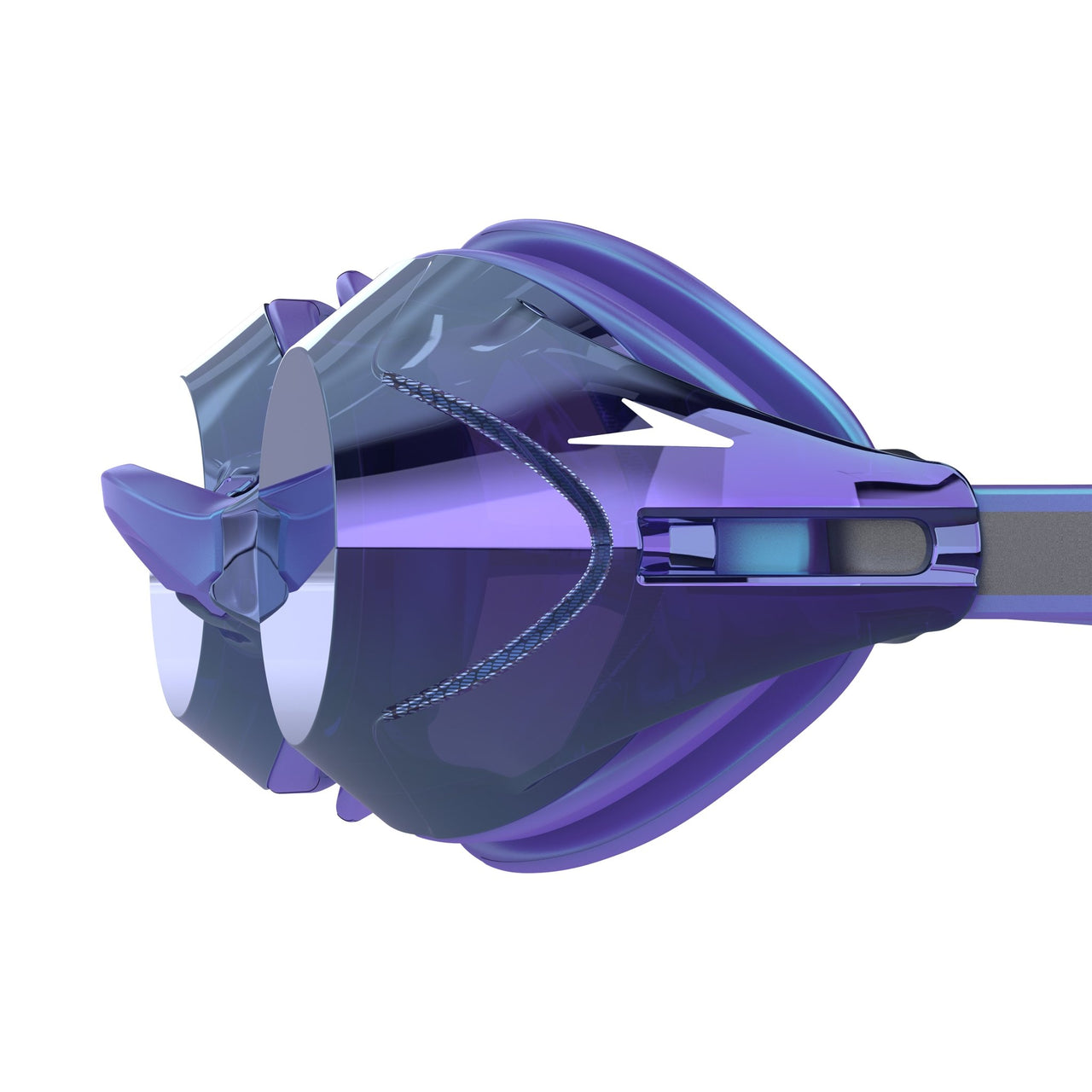SPEEDO VANQUISHER 3.0 MIRROR LTD GOGGLES DUSK PURPLE / IRIDESCENT MIDNIGHT - Purple