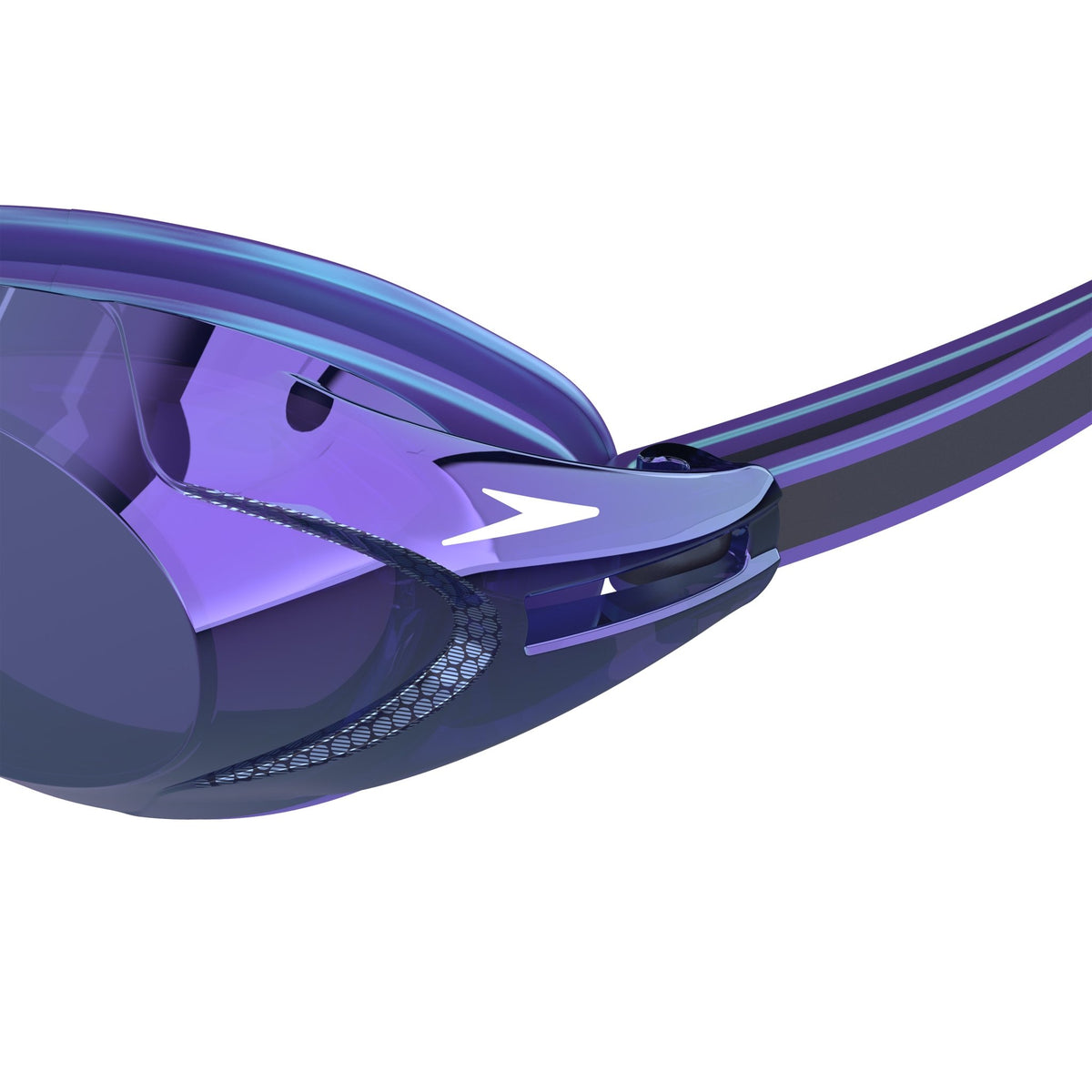 SPEEDO VANQUISHER 3.0 MIRROR LTD GOGGLES DUSK PURPLE / IRIDESCENT MIDNIGHT - Purple