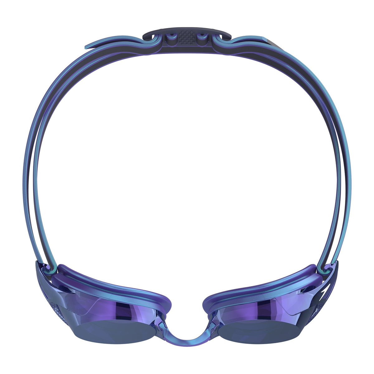 SPEEDO VANQUISHER 3.0 MIRROR LTD GOGGLES DUSK PURPLE / IRIDESCENT MIDNIGHT - Purple