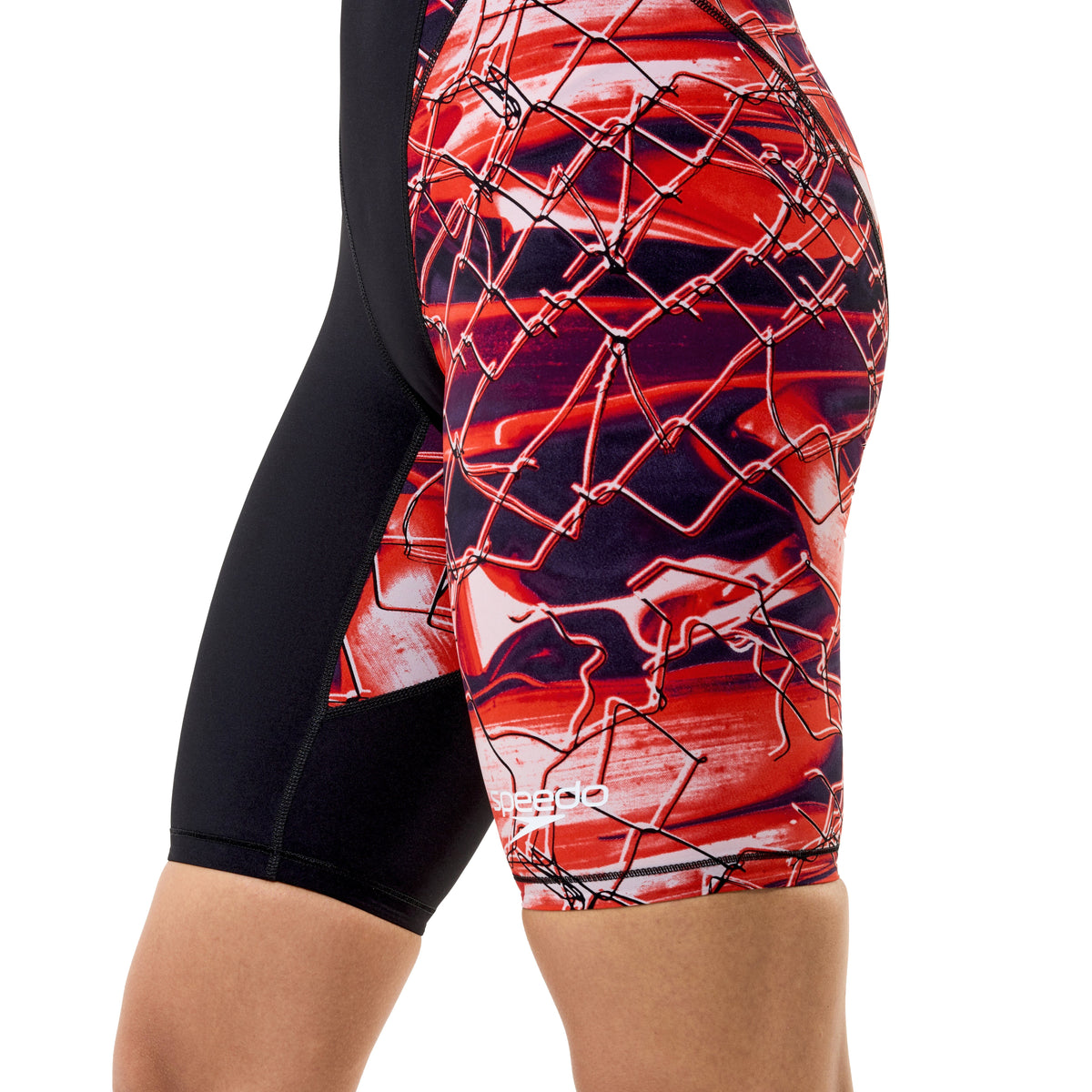 SPEEDO WOMENS FASTSKIN LZR HYPERPRO KNEESKIN ELECTRIC VEIL