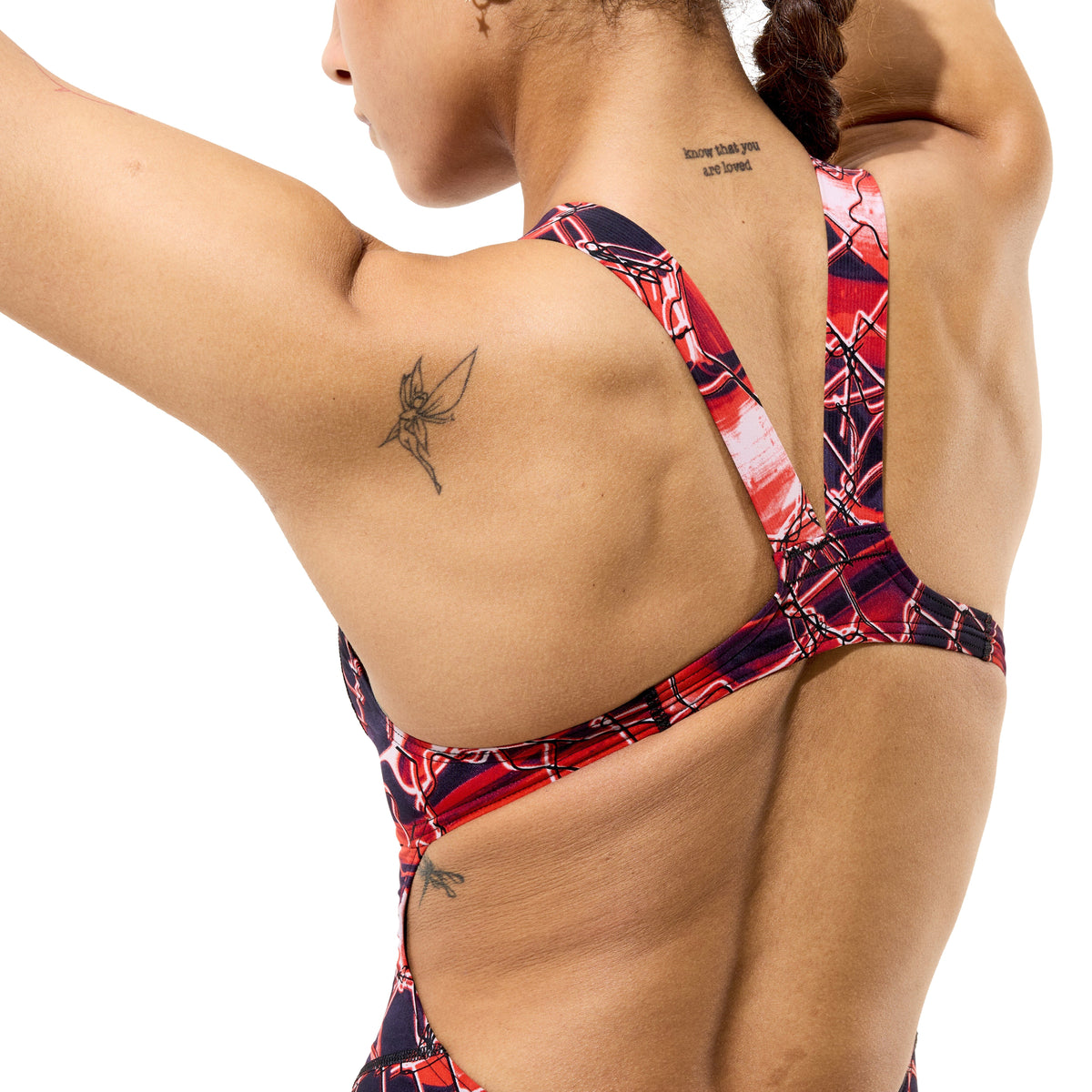 SPEEDO WOMENS FASTSKIN LZR HYPERPRO KNEESKIN ELECTRIC VEIL