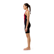 SPEEDO WOMENS FASTSKIN LZR HYPERPRO KNEESKIN REGAL RED