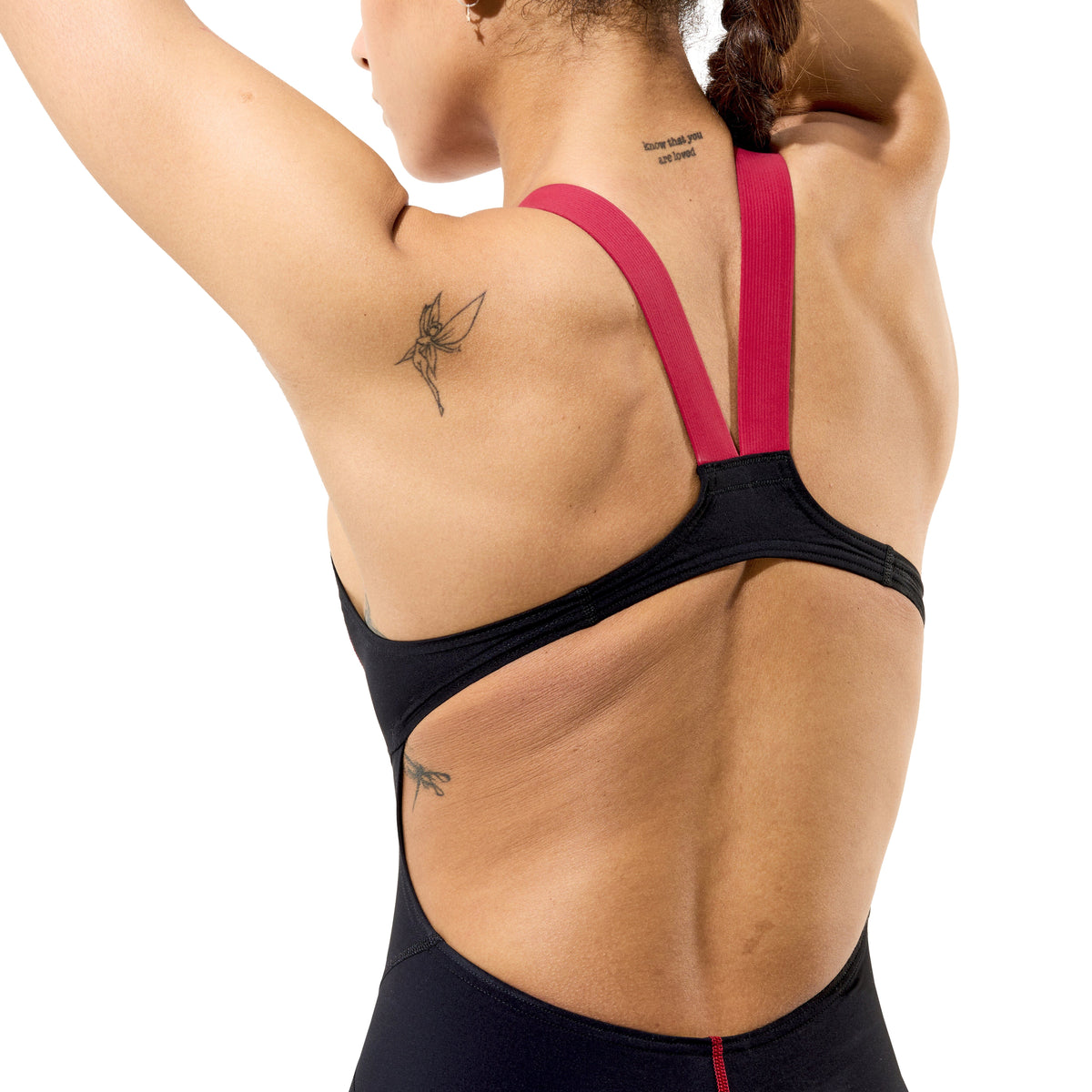 SPEEDO WOMENS FASTSKIN LZR HYPERPRO KNEESKIN REGAL RED