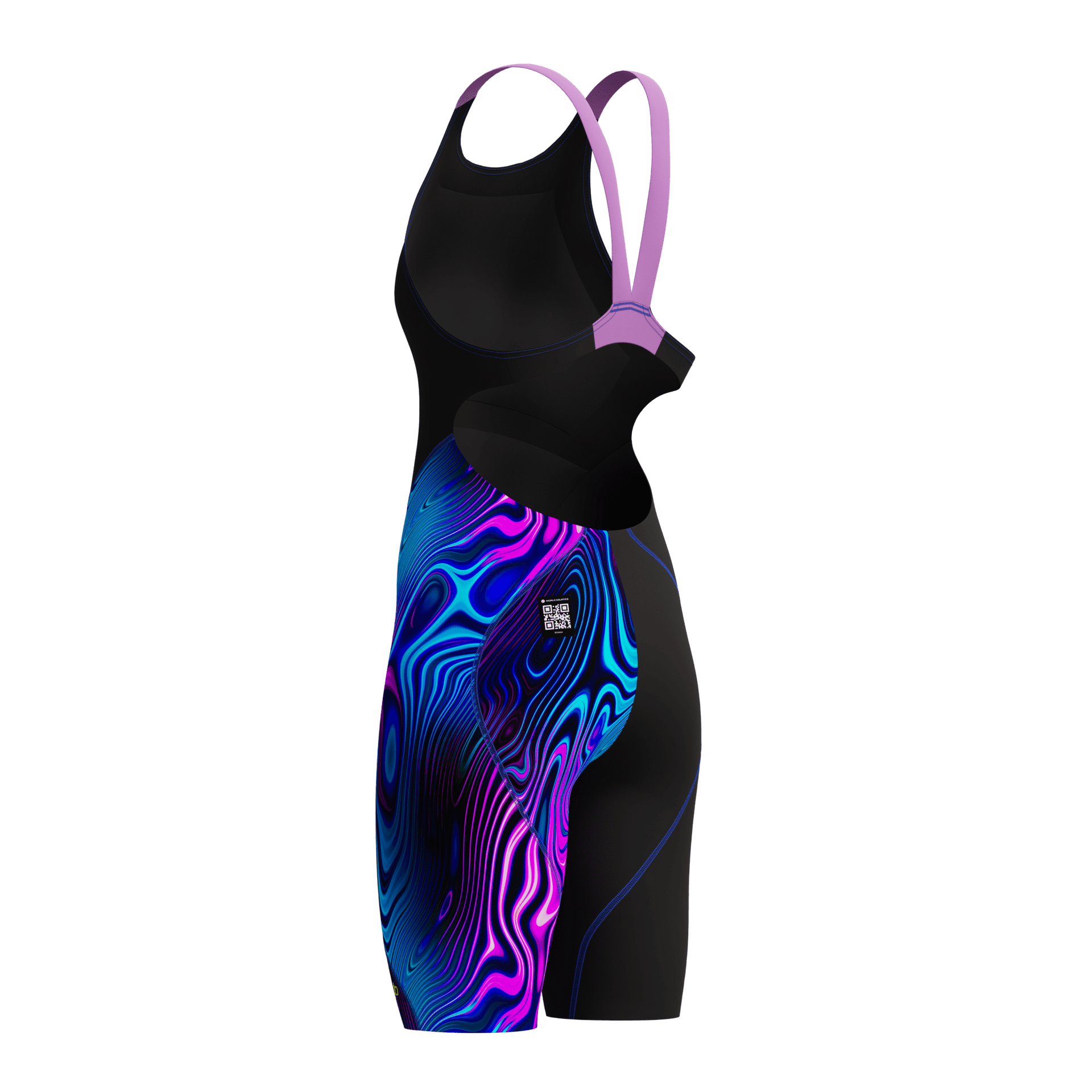 SPEEDO WOMENS FASTSKIN LZR IGNITE KNEESKIN BLACK / SUBSURFACE - Black