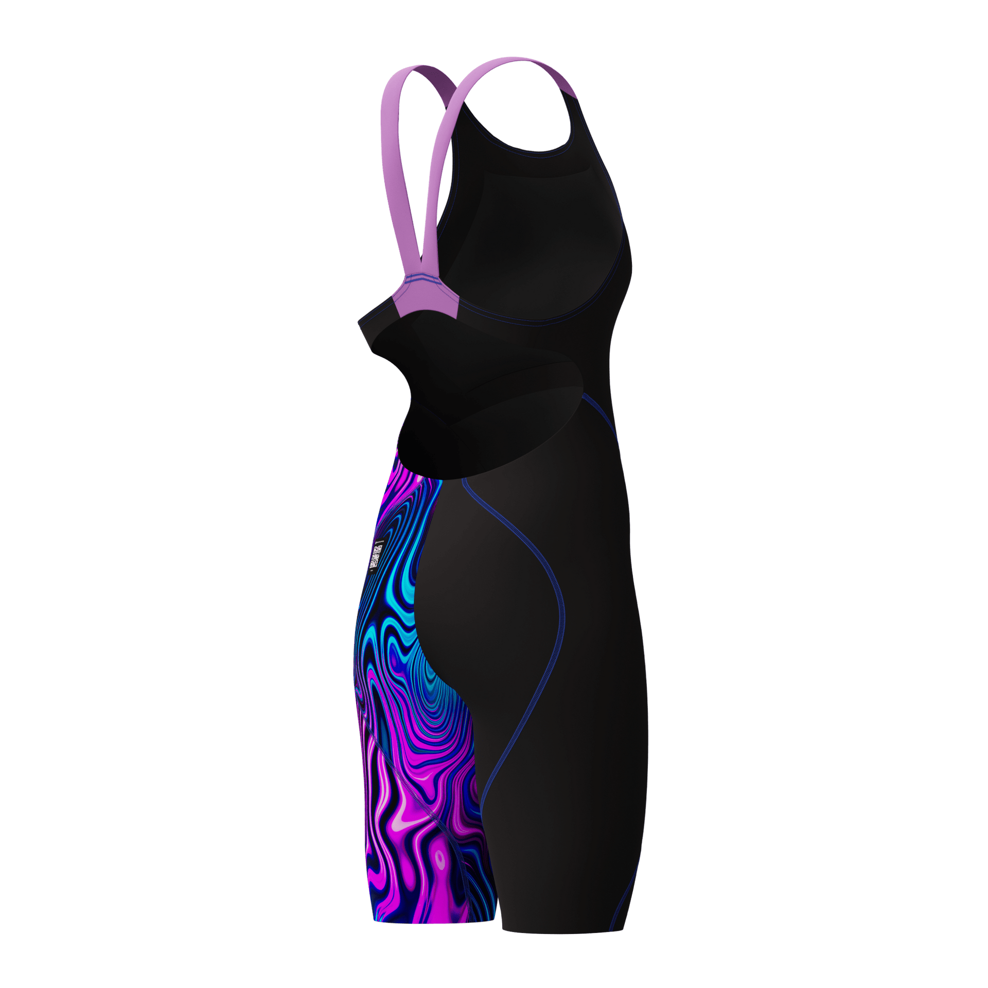 SPEEDO WOMENS FASTSKIN LZR IGNITE KNEESKIN BLACK / SUBSURFACE - Black