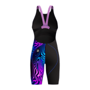 SPEEDO WOMENS FASTSKIN LZR IGNITE KNEESKIN BLACK / SUBSURFACE - Black