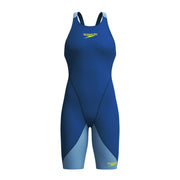 SPEEDO WOMENS FASTSKIN LZR IGNITE KNEESKIN NITE / ACADIA BLUE