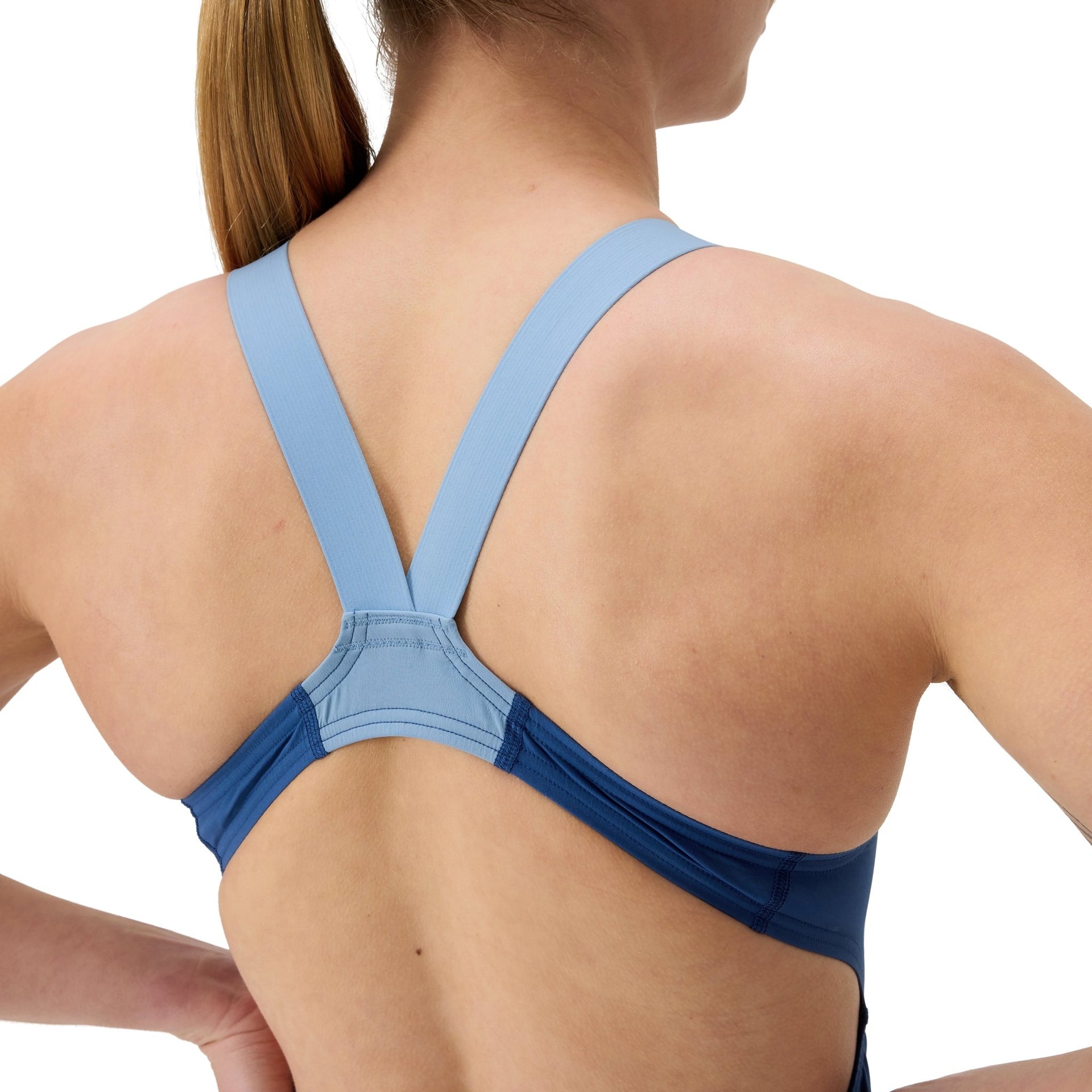 SPEEDO WOMENS FASTSKIN LZR IGNITE KNEESKIN NITE / ACADIA BLUE - Blue