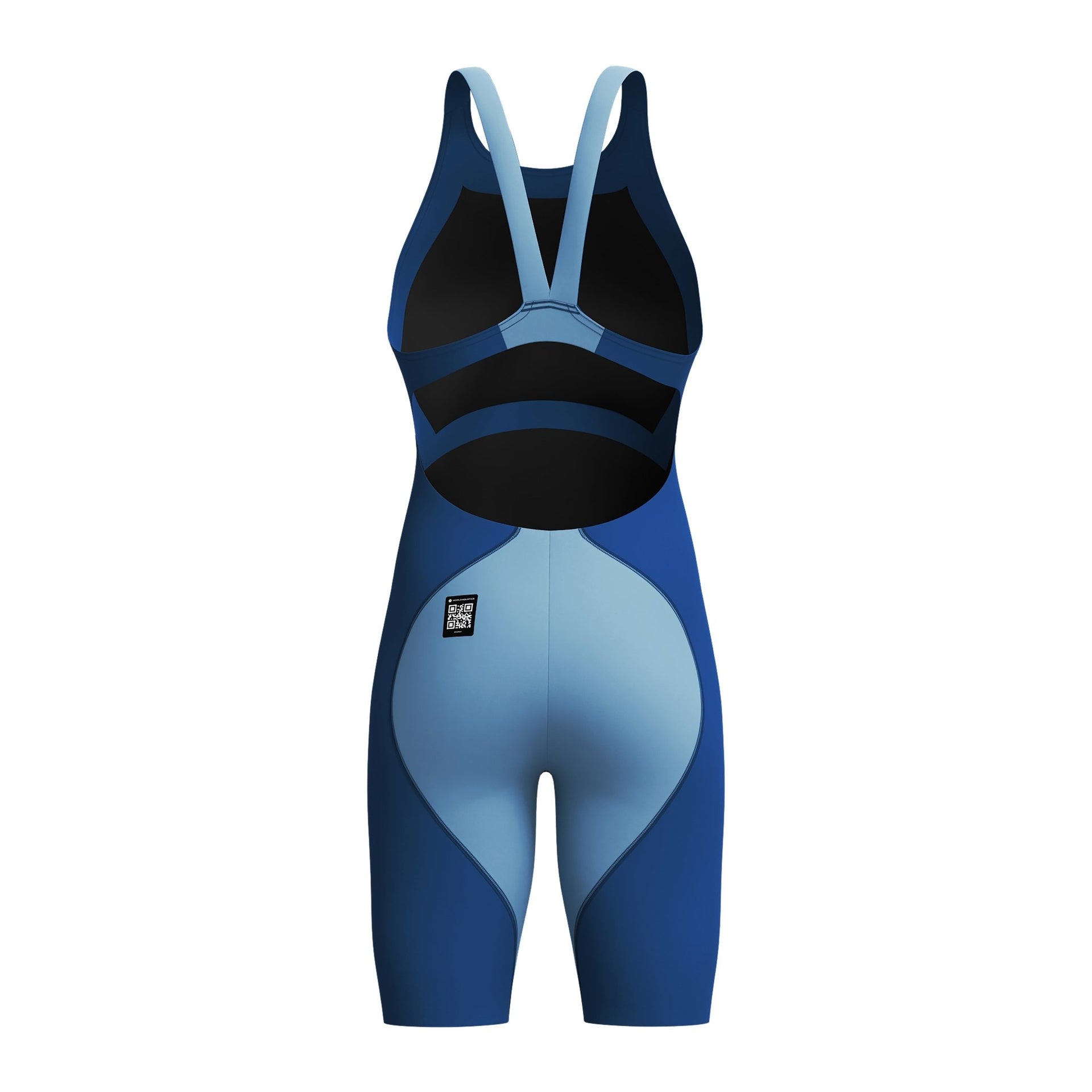 SPEEDO WOMENS FASTSKIN LZR IGNITE KNEESKIN NITE / ACADIA BLUE - Blue