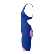 SPEEDO WOMENS FASTSKIN LZR IGNITE KNEESKIN NOBLE NAVY / NEON JELLY - Purple