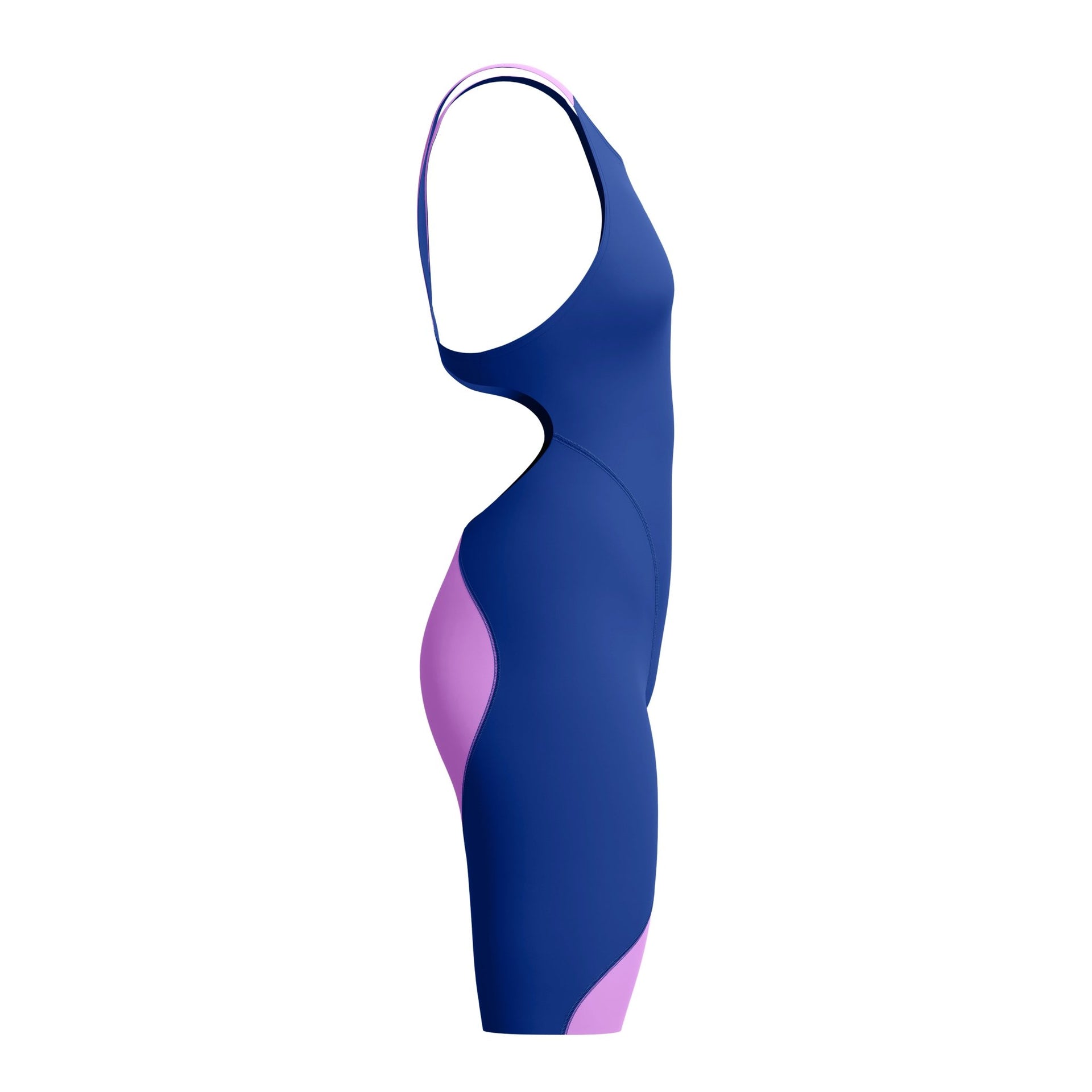 SPEEDO WOMENS FASTSKIN LZR IGNITE KNEESKIN NOBLE NAVY / NEON JELLY - Purple