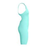 SPEEDO WOMENS FASTSKIN LZR PURE VALOR 2.0 OPENBACK KNEESKIN ARCTIC GLASS