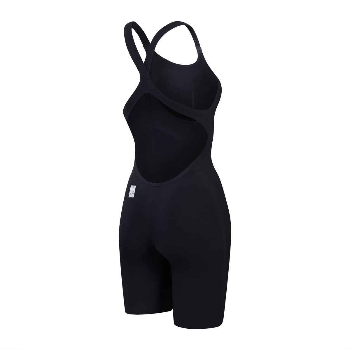 SPEEDO WOMENS FASTSKIN LZR PURE VALOR 2.0 OPENBACK KNEESKIN BLACK