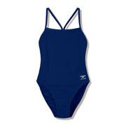 SPEEDO WOMENS SOLID ENDURANCE+ MAX V-BACK 2.0 SWIMSUIT