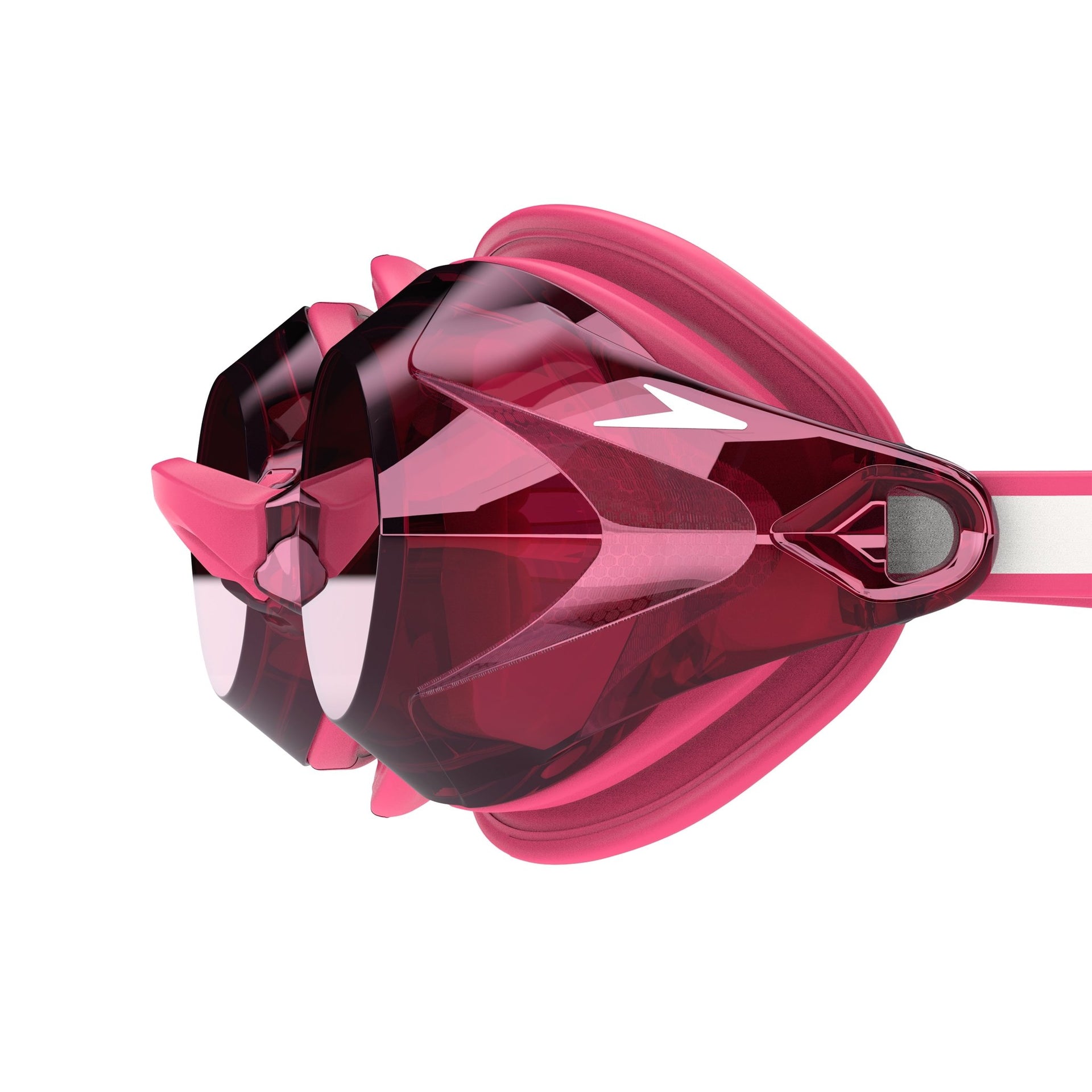 SPEEDO WOMENS VANQUISHER 3.0 MIRROR GOGGLES MARGARITA PINK / ABLAZE / PUNCH - Pink