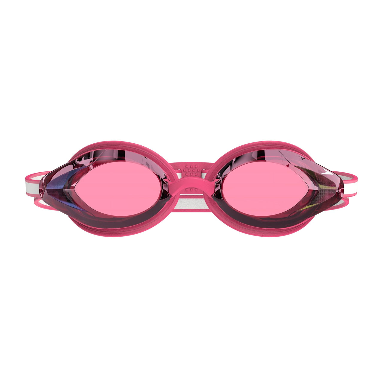 SPEEDO WOMENS VANQUISHER 3.0 MIRROR GOGGLES MARGARITA PINK / ABLAZE / PUNCH - Pink