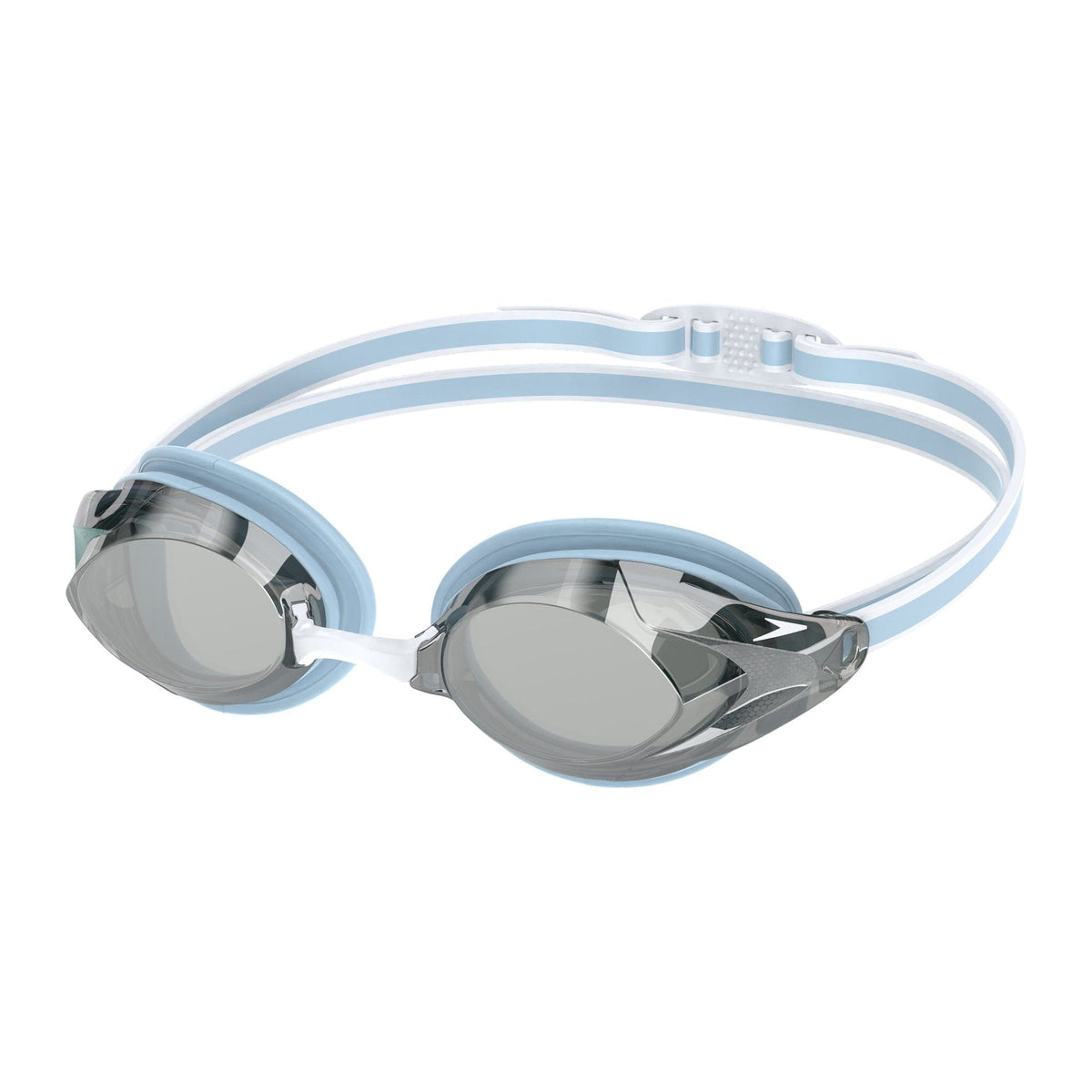 SPEEDO WOMENS VANQUISHER 3.0 MIRROR GOGGLES SKY/SILVER