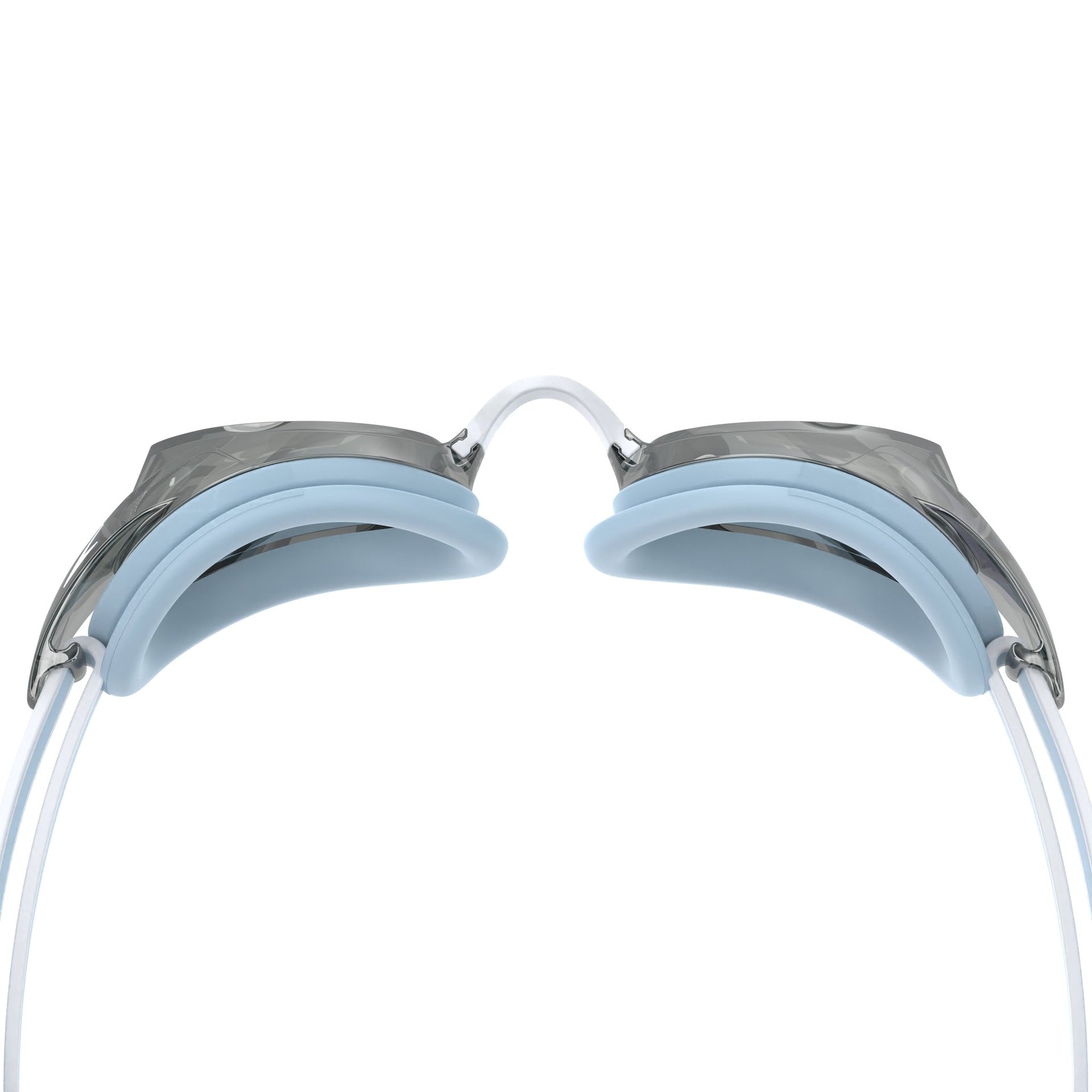 SPEEDO WOMENS VANQUISHER 3.0 MIRROR GOGGLES SKY/SILVER - Blue