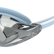 SPEEDO WOMENS VANQUISHER 3.0 MIRROR GOGGLES SKY/SILVER - Blue