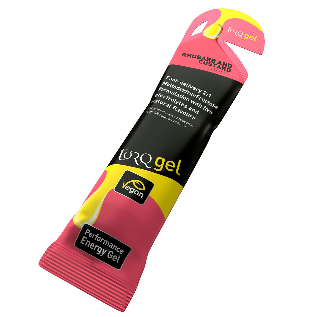 TORQ ENERGY GEL RHUBARB & CUSTARD