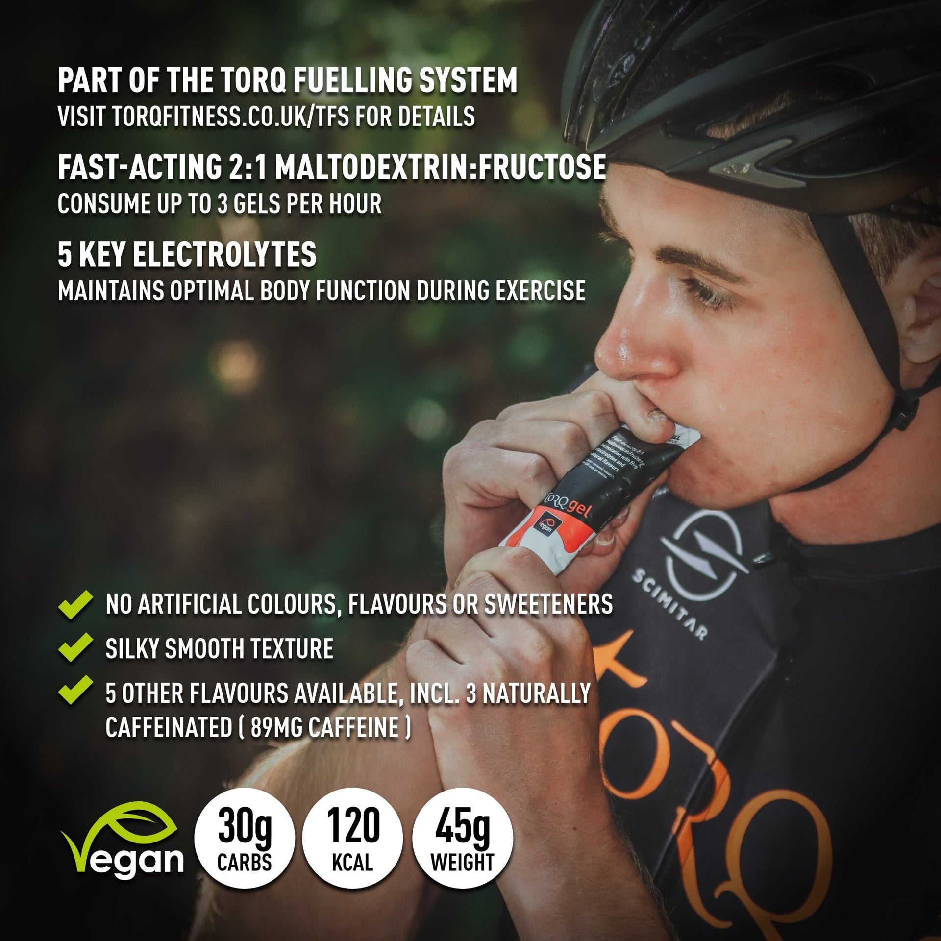 TORQ ENERGY GEL SAMPLE PACK - 6 x 45g