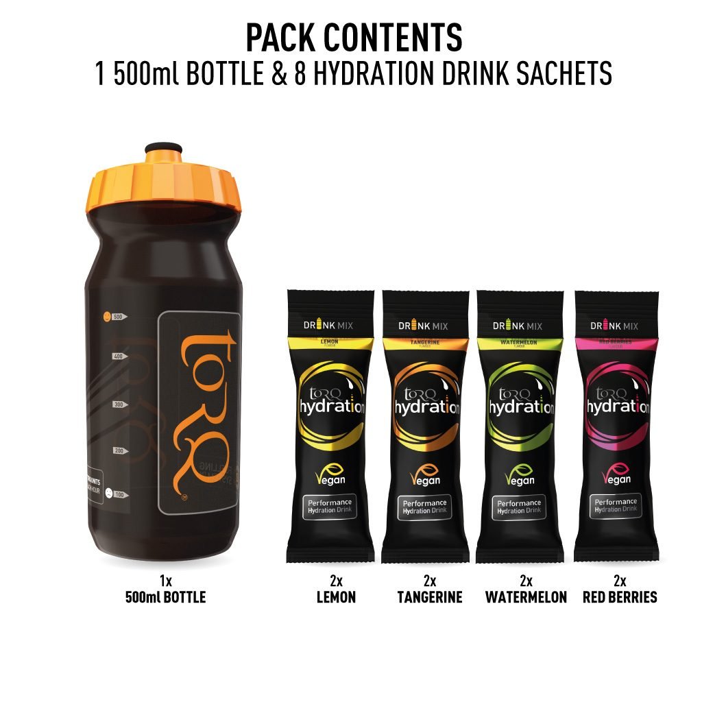 TORQ HYDRATION BOTTLE SAMPLE PACK - 8 x 18g