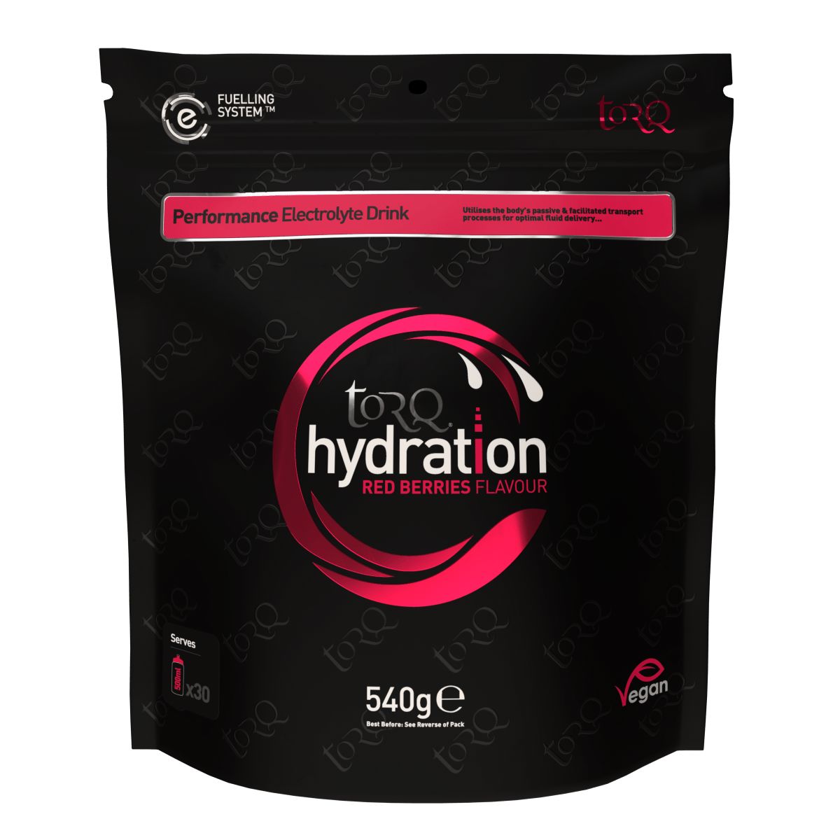 TORQ HYDRATION POUCH RED BERRIES
