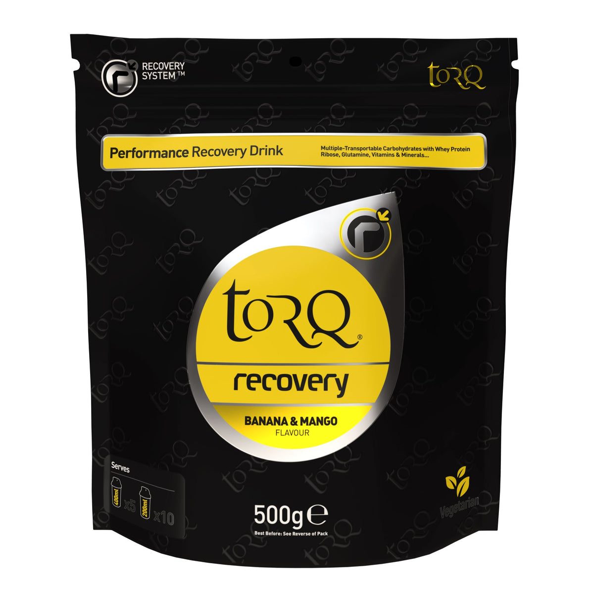 TORQ RECOVERY POUCH BANANA & MANGO